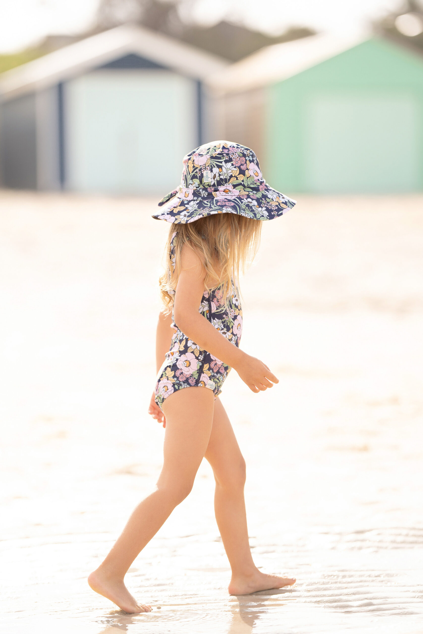 Classic Swim Hat - Moonlight Bloom - Image 5