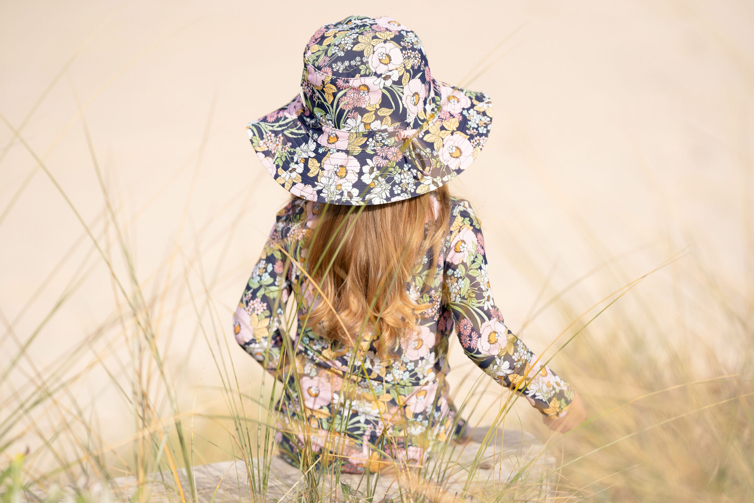 Classic Swim Hat - Moonlight Bloom - Image 3